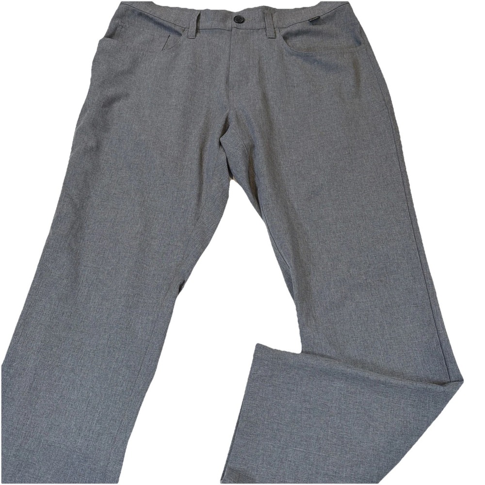 Travis Mathew Golf Pants Men 32x29 Gray Performance Stretch Straight Fit Casual